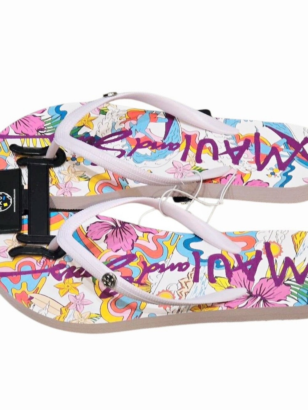 Maui And Sons Tropical Flip-Flop Sandals